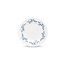 BonBistro Servies Horeca Kwaliteit F2D | Plat bord 20,5 cm blue flower Retro 6/box