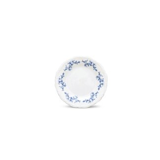 BonBistro Servies Horeca Kwaliteit BonBistro | Plat bord 16 cm blue flower Retro 6/box