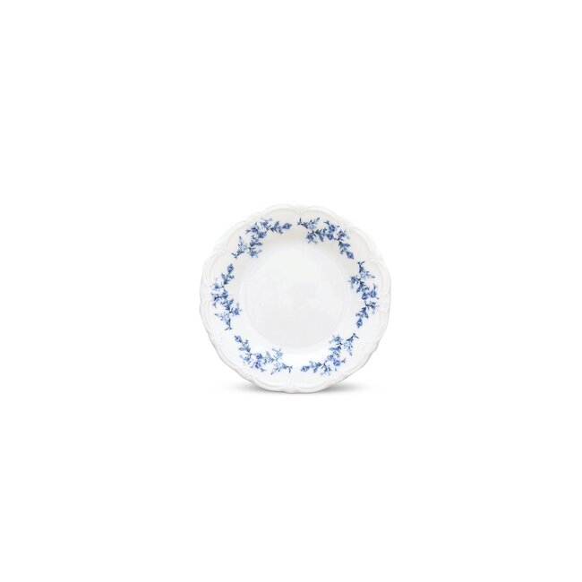 BonBistro Servies Horeca Kwaliteit F2D | Plat bord 16 cm blue flower Retro 6/box