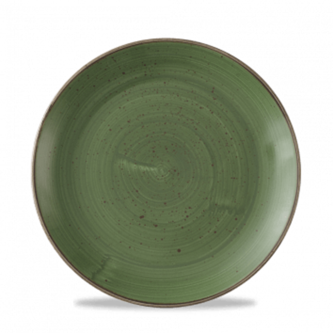 Churchill Servies Horeca Kwaliteit Stonecast Sorrel Green Evolve Coupe Bord 21,7 cm 12/box