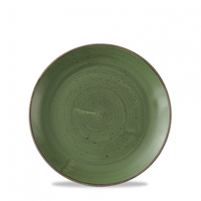 Churchill Servies Horeca Kwaliteit Stonecast Sorrel Green Evolve Coupe Bord 16,5 cm 12/box