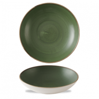 Churchill Servies Horeca Kwaliteit Stonecast Sorrel Green Coupe Bowl 18,2 cm 12/box