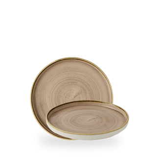 Churchill Servies Horeca Kwaliteit Stonecast Truffle Walled Plate Walled Plate 21cm 6/box