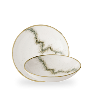 Art de Cuisine (Churchill1795) Stonecast Spice Barley White Evo Coupe Bowl 24,8cm 12/d Art de Cuisine (Churchill1795) Stonecast Spice Barley White Evo Coupe Bowl 24,8cm 12/d