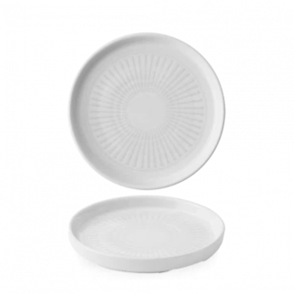 Churchill Servies Horeca Kwaliteit Era Grey Walled Plate 16 cm 6/box