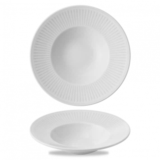 Churchill Servies Horeca Kwaliteit Era Grey Wide Rim Bowl 23,88 cm 12/box