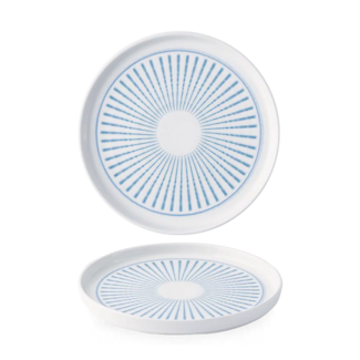 Churchill Servies Horeca Kwaliteit Era Blue Walled Bord 21cm