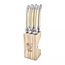 Laguiole Premium Line Steakmessen Parelmoer 6/set
