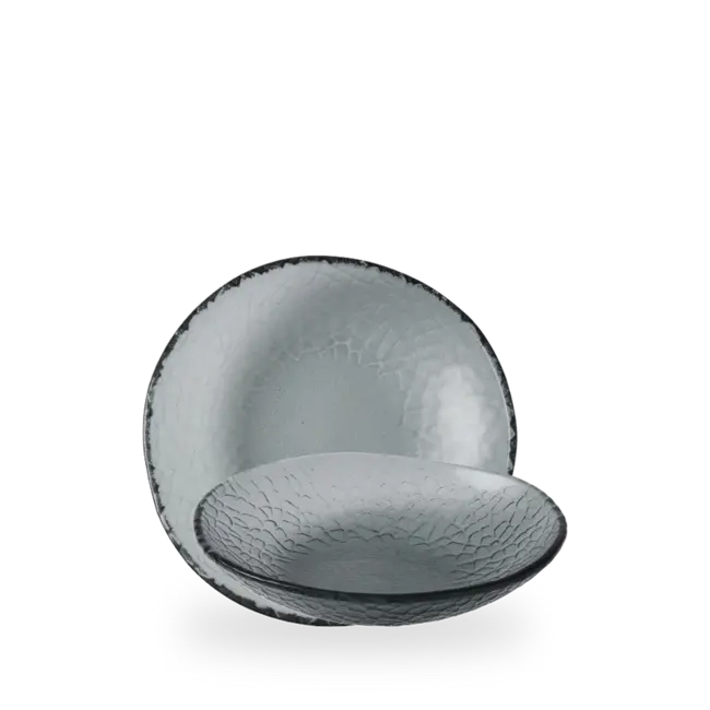 Churchill Servies Horeca Kwaliteit Viana Glass Dusk Organic Bowl 21 cm 6/box