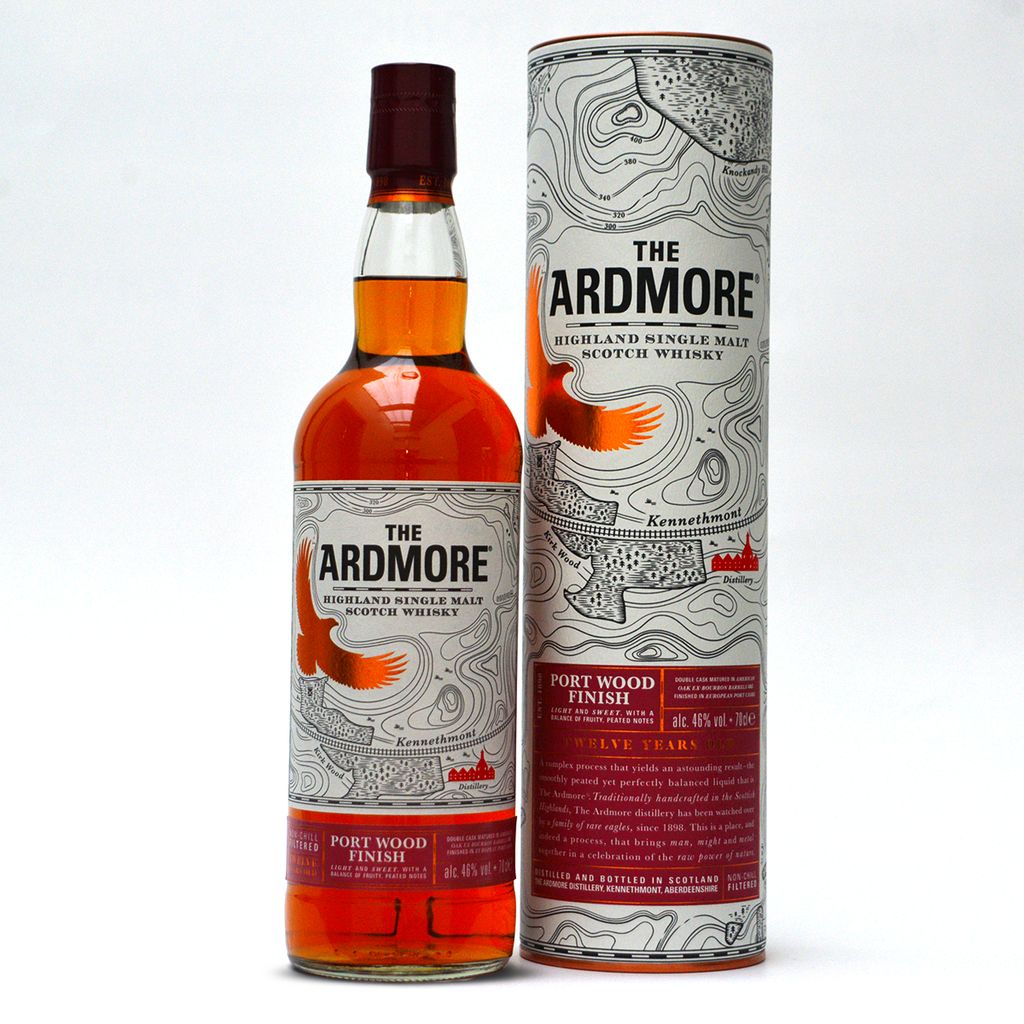 Ardmore Distillery The Ardmore Port Wood Finish 12Y 46°