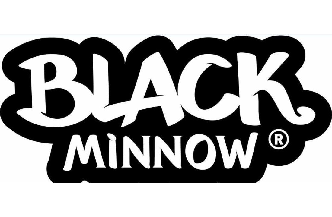 BLACK MINNOW 70 4 HOOKS KROG PREMIUM BY VMC