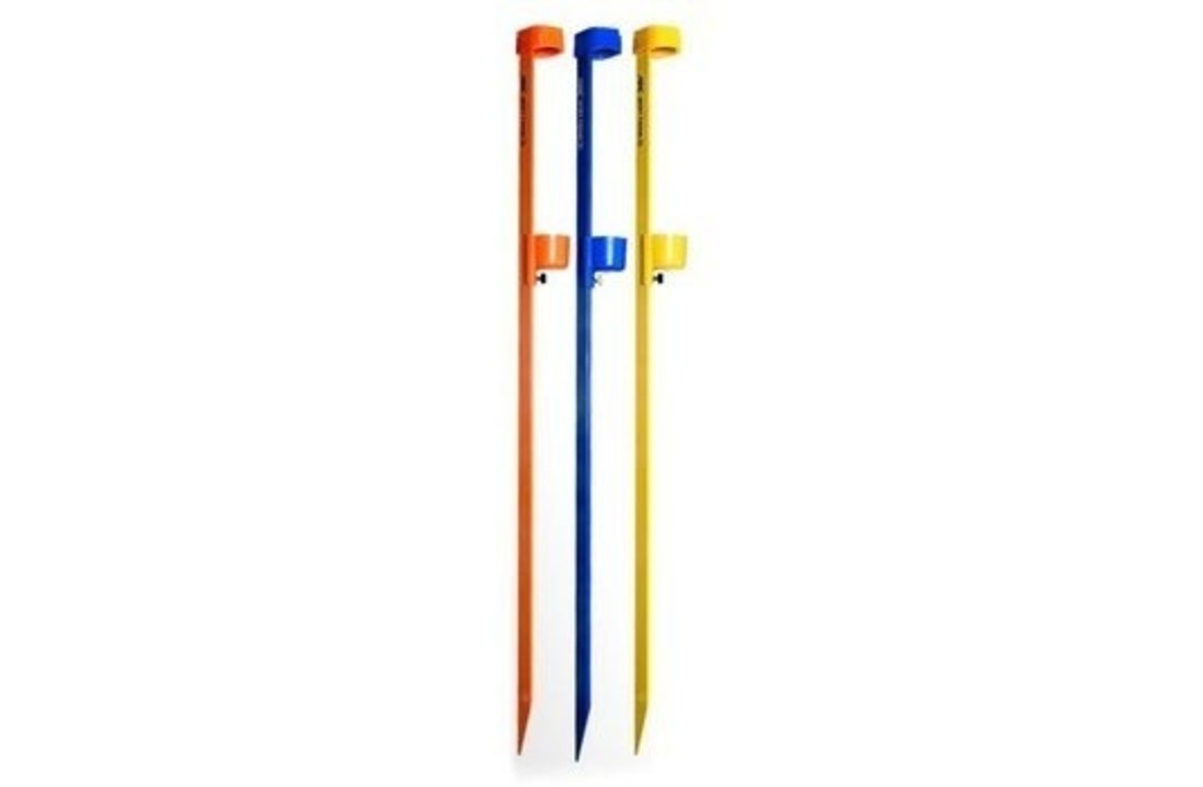 ALU STRANDSTEUN 120 CM GEEL