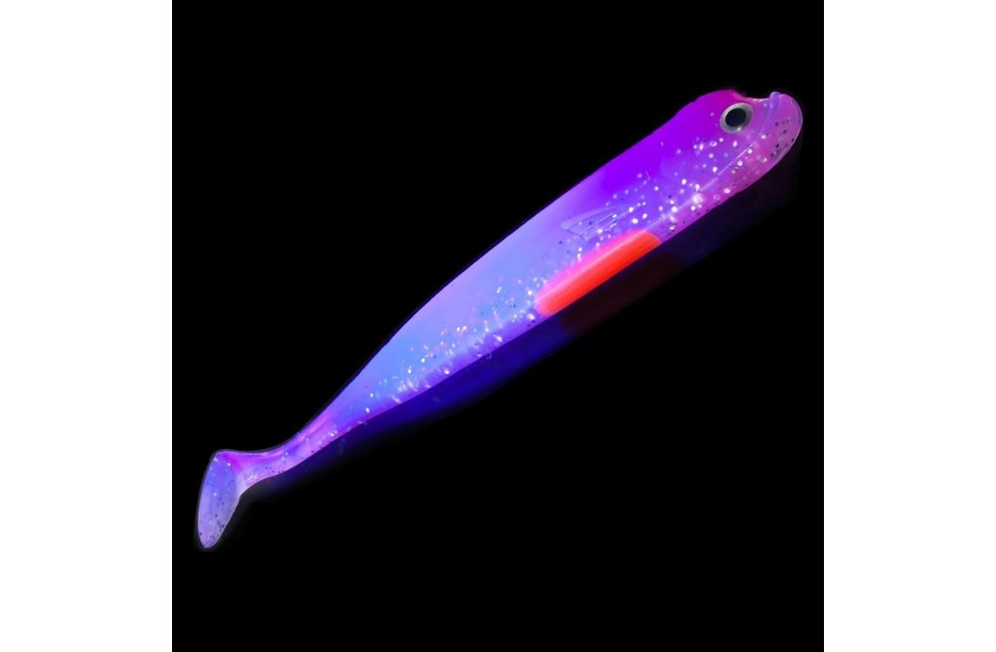 DER ZANDER GUMMIFISCH 20 CM UV PINK P/3