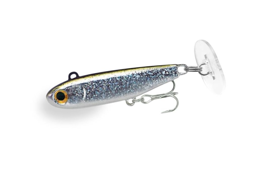 POWERTAIL 44MM X-FAST 18 GRAM SILVER GLITTER