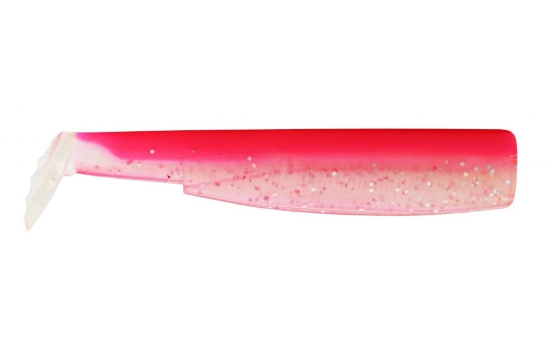 BLACK MINNOW 160 3 LURES BODIES PINK FLUO