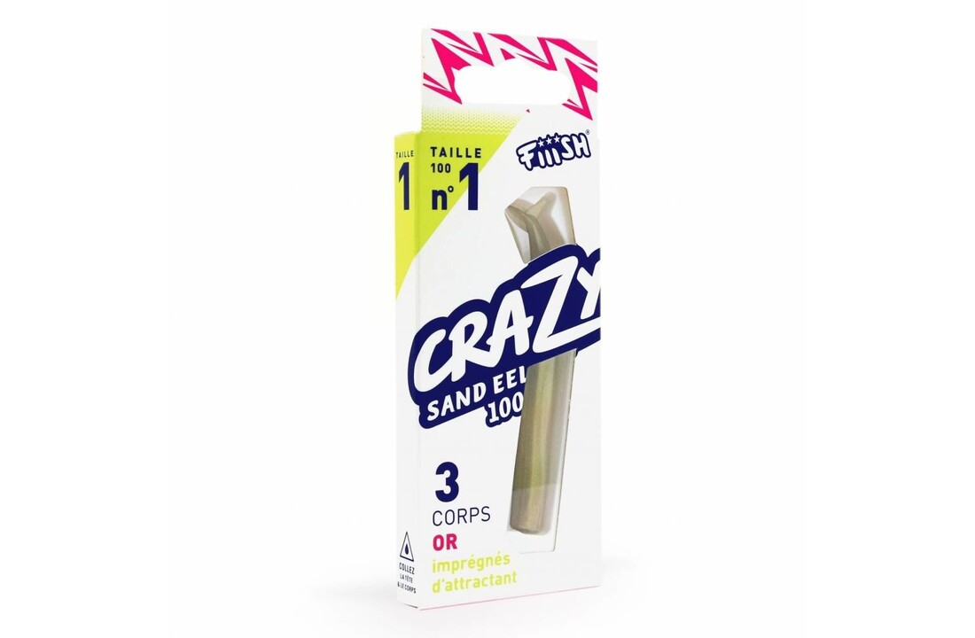 CRAZY SAND EEL 150 3 BODIES GOLD