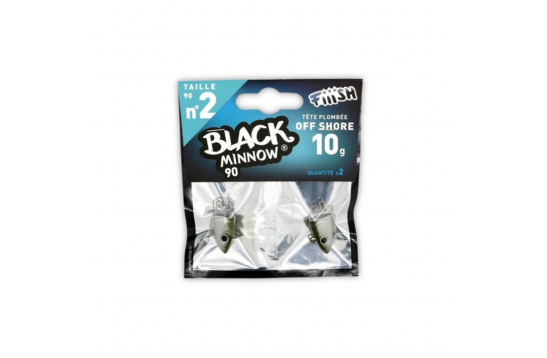 BLACK MINNOW 160 JIGHEAD KAKI OFF SHORE 60 GRAM P/2