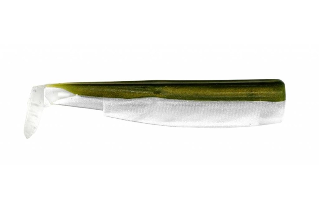 BLACK MINNOW 160 3 LURES BODIES KAKI