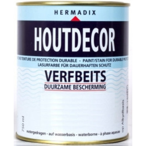 Hermadix Houtdecor Verfbeits Transparant 0,75 liter 658 Melkwit kopen? | Korting tot 40% - De Verfzaak