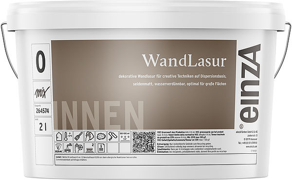 EinzA Protect finish - 2 liter - Transparant (Wandlasur Transparant)