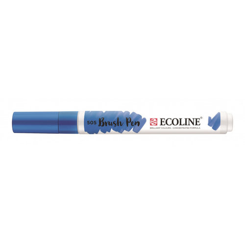 Royal Talens Ecoline Brushpen Ultramarijn Licht