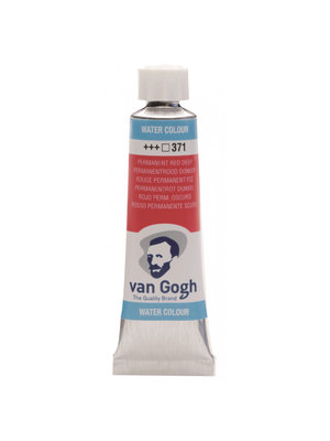 Van Gogh Aquarelverf - tube - Permanentrood Donker 371