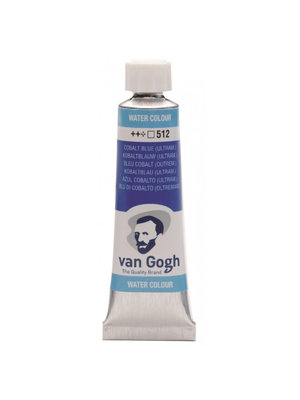 Van Gogh Aquarelverf - tube - Kobaltblauw Ultramarijn 512 Van Gogh Aquarelverf - tube - Kobaltblauw Ultramarijn 512