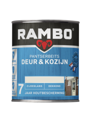 Rambo Pantserbeits Deur & Kozijn Zijdeglans Dekkend 750 ml - Griffelgrijs