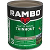 Rambo Pantserbeits Tuinhout Zijdeglans Dekkend - 750 ml Leisteengrijs