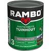 Rambo Pantserbeits Tuinhout Zijdeglans Dekkend - 750 ml Griffelgrijs