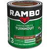 Rambo Pantserbeits Tuinhout Zijdeglans Transparant - 750 ml Donker eiken