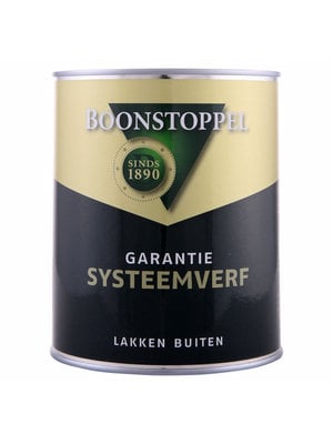 Boonstoppel Garantie Systeemverf