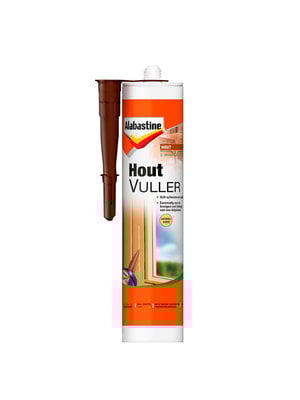 Alabastine Houtvuller - 485 gram Naturel Koker