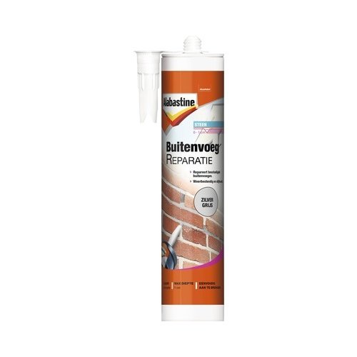 Alabastine Buitenvoeg Reparatie - 310 ml Zilvergrijs