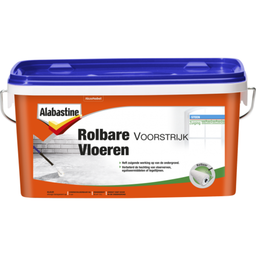Alabastine Rolbare Voorstrijk Vloeren - 2,5 liter
