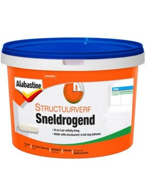 Alabastine Structuurverf Sneldrogend Extra Fijn - 5 liter