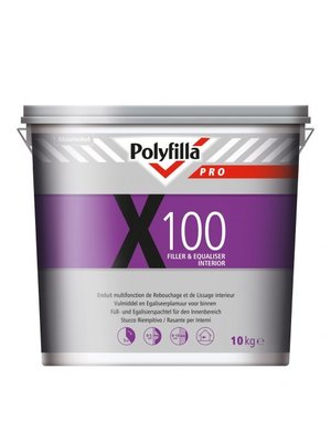Polyfilla Pro X100 Vul- en Egaliseermiddel