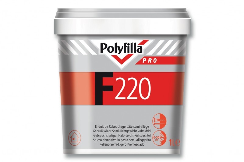 Polyfilla Pro F220 Vulmiddel kopen? De Verfzaak