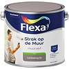 Flexa Strak op de Muur Muurverf - Mat - 2,5 liter - Leisteengrijs