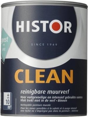 Histor Clean Muurverf - 1 liter - Geest