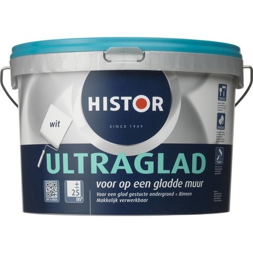 Histor Ultraglad Muurverf - Wit