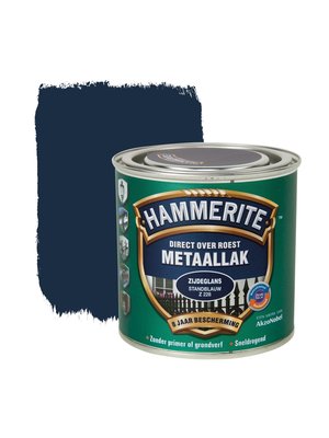 Hammerite Metaallak Direct over Roest Zijdeglans - Z228 Standblauw