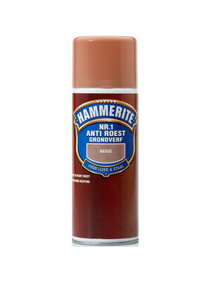 Hammerite Grondverf NR. 1 Anti Roest Spuitbus - 400 ml Beige
