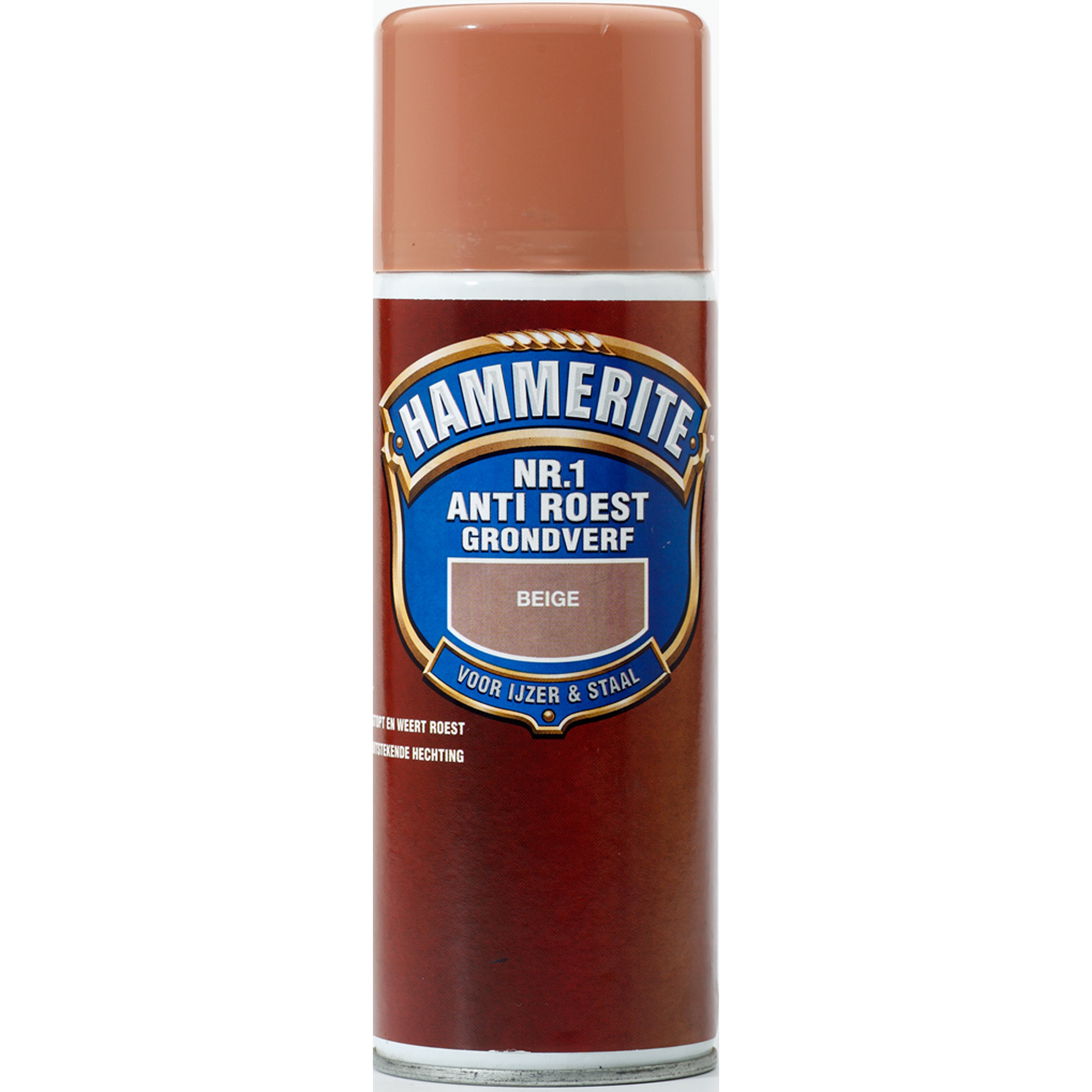 Hammerite Grondverf NR. 1 Anti Roest Spuitbus - 400 ml Beige afbeelding