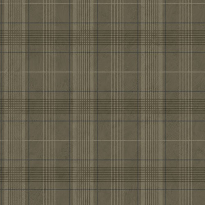 Dutch Wallcoverings Behang Annuell Ruit Bruin 11020