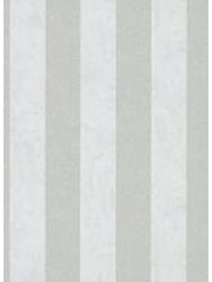 Dutch Wallcoverings Behang Carat Deluxe Streep Wit/Zilver 10077-31