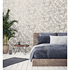 Dutch Wallcoverings Behang Escapade Toekan/Papegaai Wit/Zilver L707-09