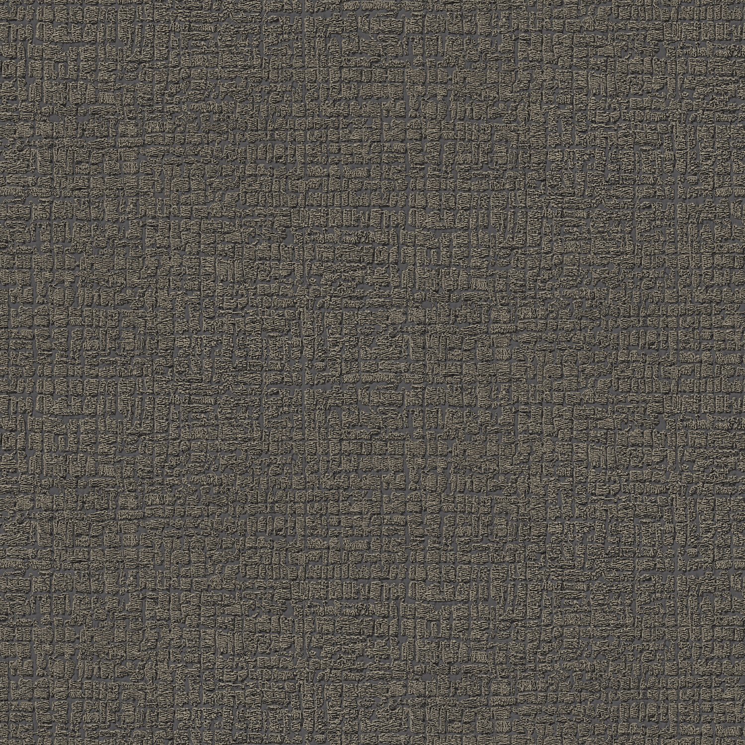 Dutch Wallcoverings Behang Embellish Fabric Texture Black De120107