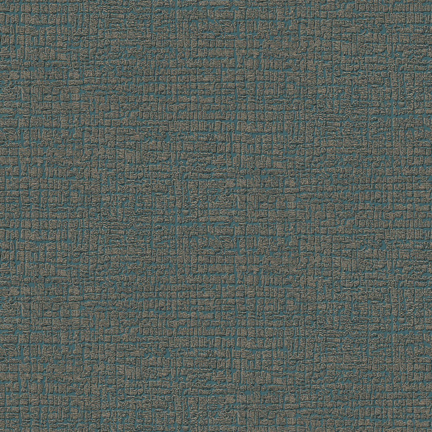 Dutch Wallcoverings Behang Embellish Fabric Texture Dark Blue De120106