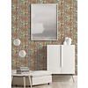 Dutch Wallcoverings Behang Embellish Fabric Abstract Multi De120098